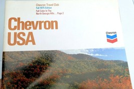 Fall 1975 Chevron USA Travel Club Magazine Zion Park, Santa Cruz, Georgia Hills - $16.32