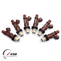 6 X Fuel Injectors 23250-62040 For 1999-04 Toyota Tacoma Tundra 4RUNNER 3.4L V6 - £114.69 GBP