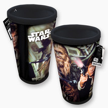 Star Wars Han and Chewbacca Attack Photo Drink Cooler Huggie Koozie Sleeve NEW - £6.13 GBP