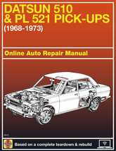 Datsun 510 and PL 521 Pick-up, 1968-73 (Haynes Repair Manuals) - £32.62 GBP