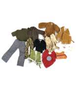 Vintage GI Joe Action Figure Doll Clothes Lot Western Indian Costume Suede  - €37,71 EUR