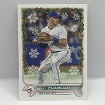 2022 Topps Holiday Baseball Matt Chapman Base HW198 Toronto Blue Jays - £1.57 GBP