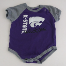 Colosseum Athletics K-State Wildcats Unisex Bodysuit Infants Size 6-12 Months - £10.84 GBP