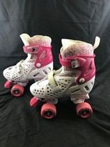 Trac Star Roller Derby USA Energy Flex Girls Roller Skates Size 3-6 KG RR8 - $35.15