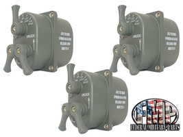 3PK Ms 51113-1 Head Light Switch Control Green 3-LEVER Military Humvee M998 M35 - £137.76 GBP