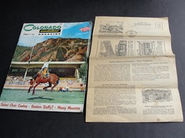 Vintage- Set of (2) 1953 Colorado Traveler Magazine and Arizona-1962 Traveling A - £15.93 GBP