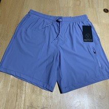 90 Degree by Reflex Warp Endurance Men&#39;s Side Pocket Shorts Blue Size S - $27.72