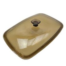 West Bend Slow Cooker Replacement Amber Glass Lid With Knob 4 qt or 6 qt... - $26.99