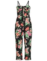 No Boundaries ~ XS (1) ~ Black Floral ~ Removable Straps ~ Jumpsuit ~ Ro... - $30.00