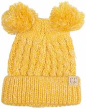 Lemon - Toddler Kids Girl&amp;Boy Cute Knit Hat Beanie CapPom Crochet  - £19.16 GBP