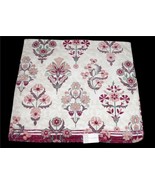 Kassafina Jacobean Floral Silhouette Background Decorative Velour Bath T... - $374.91 MXN