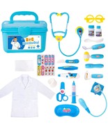 Durable Doctor Kit For Kids, 23 Pieces Pretend Play Educational Doctor T... - £35.97 GBP
