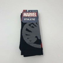Marvel Agent of Shield Athletic Socks Size 8-12 - £13.65 GBP
