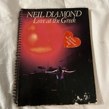 1977 Neil Diamond Love at the Greek Spiral Comb Songbook SEE FULL LIST - £8.28 GBP