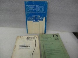 S10PICKUP 1988 Owners Manual 17392 - £10.04 GBP