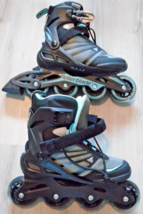 Rollerblade Zetrablade Womens Inline Skate 2022,Womens Size 7 Aqua/Blk - £75.78 GBP