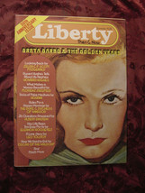 LIBERTY magazine Summer 1974 Greta Garbo Hollwood Walt Disney Albert Einstein - £13.77 GBP