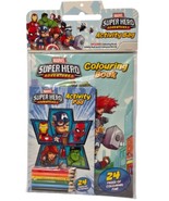 Marvel Superhero Adventures Activity Bag with Pad &amp; Colouring Book - New... - $10.81 CAD