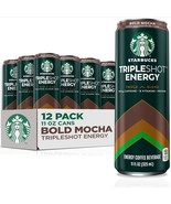 Starbucks Tripleshot Coffee Energy Drink, Bold Mocha, 11 fl oz Cans 12 Pack - $67.79 CAD