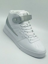 Men&#39;s Fila Vulc 13 Mid Plus White | Silver Sneakers - £95.90 GBP