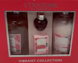 L&#39;Occitane Pivoine Flora Eau de Toilette Perfume Shower Gel Lotion 8.4oz... - £195.17 GBP