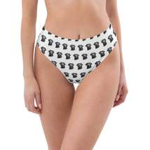 Autumn LeAnn Designs®  | Women&#39;s High-Waisted Bikini Bottoms, White with... - $39.00