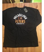NWT men 2XLT (tall) fanatics NHL Philadelphia flyers hockey long sleeve ... - $437.06 MXN