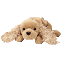Spunky Cocker Spaniel #4 McDonalds Ty Teenie Beanie Baby 1999 Happy Meal... - $4.95