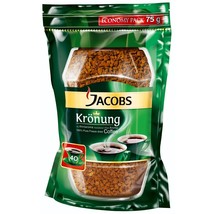 Jacobs Kronung ORIGINAL Instant Coffee -75g/  40 servings  Soft POUCH FR... - $9.89