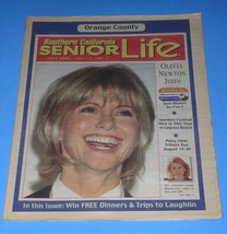 Olivia Newton-John Senior Life Newspaper Vintage 2000 Local Publication* - £27.40 GBP