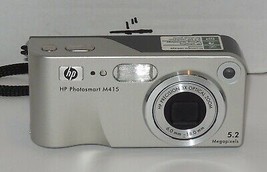 HP PhotoSmart M415 5.2MP Digital Camera - Silver - £27.16 GBP