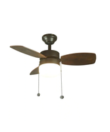 Ceiling Fan With Light LED 30&quot; Oil-Rubbed Bronze Pull Chain 3 Reversible... - £56.97 GBP