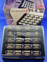 Remington T Studio Luxe 20 Silk Ceramic Hot Rollers Clips H-9096 Complet... - $34.62