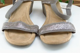 Alfani Sz 8.5 M Brown Ankle Strap Synthetic Women Sandals - £15.73 GBP