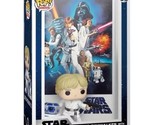 Funko Pop! Movie Poster with Case: Star Wars - Luke Skywalker With R2-D2... - £54.94 GBP