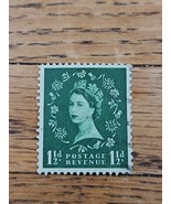 Great Britain Stamp Queen Elizabeth II 1 1/2d Used 332 - $0.99