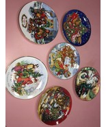 1990-1995 Perfect Harmony Christmas Plate Rare Set Of 5 - £122.44 GBP