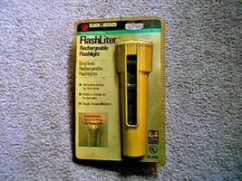 Black &amp; Decker Flashliter Rechargeable Flashlight No. RL100G - $24.74