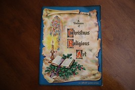 Vintage 1960 A Treasure Of Christmas Religious Art Ideals Publications P... - $177.51 MXN