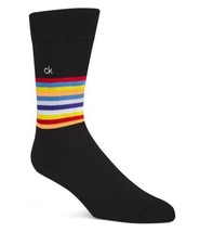Calvin Klein Lux Crew Socks Mens Color Black Size One Size - £14.22 GBP