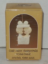 1988 Precious Moments Our First Christmas Together Ornament #520233 HTF ... - $33.47