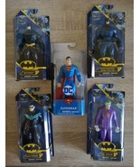 DC &amp; Batman Lot. Set of 5 Action Figures. Brand New! - £44.81 GBP