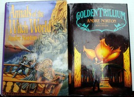 Andre Norton Annals Of Witch World~Golden Trillium Hcdj Bce Magic Adventure - £8.49 GBP