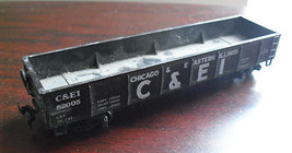 Vintage HO Scale ROCO Chicago Eastern Illinois C&amp;EI Gondola Car - $23.56 CAD