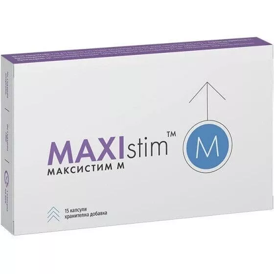 MaxiStim M 15 caps.support men sexual appetite (pack of 3 ) - $2,553.48 MXN