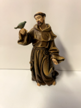 Saint Francis of Assisi 4 &quot; Small Statue, New - £18.67 GBP