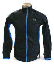Under Armour UA Storm Infrared Black &amp; Blue Running Jacket Men&#39;s Small S... - £65.68 GBP