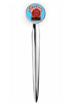 King Of The Hill Sugarfoot&#39;s Bar-B-Q Letter Opener Metal Silver Executive + case - £11.25 GBP