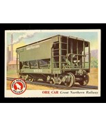 1955 Rails & Sails TOPPS Trading Card #98 Ore Car Great Northern Railway - $9.89
