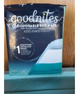 2 pkgs. Goodnites Disposable Bed Mats for Bedwetting 9 ct - £29.59 GBP